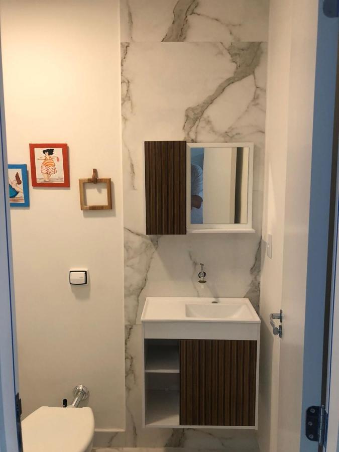 Sala Living 809 S Vicente Book Apartment Sao Vicente  Exterior photo